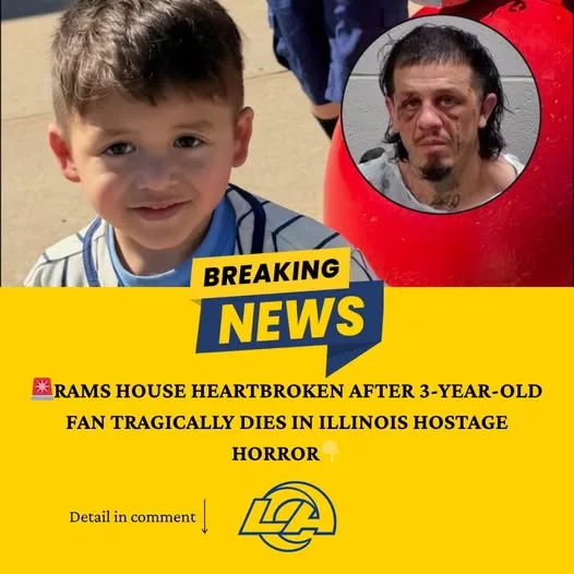 Cover Image for 💔🐏 Heartbreak has shaken the Los Angeles Rams community after the tragic death of a 3-year-old fan during a horrifying hostage situation in Illinois 😢  What began as a terrifying emergency quickly turned into an unimaginable loss that has left fans across the NFL mourning alongside the child’s grieving family.  According to reports, the young Rams supporter’s love for football and Los Angeles had already touched many around him despite his incredibly short life 💙💛  Now messages of support, prayers, and condolences are pouring in from Rams fans everywhere as the community tries to process a tragedy far bigger than sports.  Several supporters are already calling for the organization and NFL community to honor the child’s memory in a meaningful way 🙏  👇 Full story on the heartbreaking incident, the emotional reaction from Rams Nation, and how fans are coming together to support the devastated family during this painful time.
