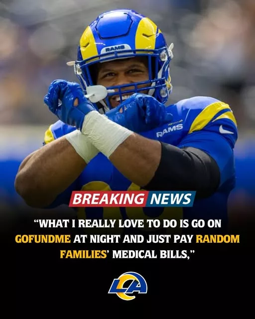 Cover Image for ❤️ Not every hero wears a jersey on Sundays. One beloved Rams legend is reportedly using his NFL fortune to quietly pay medical bills for struggling families behind the scenes — with many recipients not even knowing where the help came from. 😢 While most former stars enjoy retirement in the spotlight, this Los Angeles icon has chosen compassion over attention, stepping in during some of the darkest moments in people’s lives. Stories are beginning to emerge of parents avoiding bankruptcy, children receiving life-saving treatment, and families finally breathing again because of his generosity. Fans always respected him for what he did on the field… but this may be the most powerful legacy he ever leaves behind. 🐏❤️ The full story is absolutely incredible.