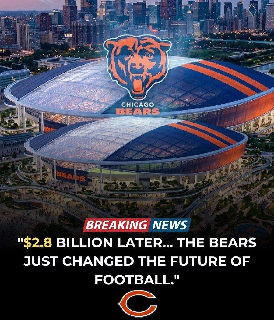 Cover Image for BREAKING: Chicago Bears Drop $3.2 Billion Stadium Bombshell — Soldier Field Set for Historic Reinvention