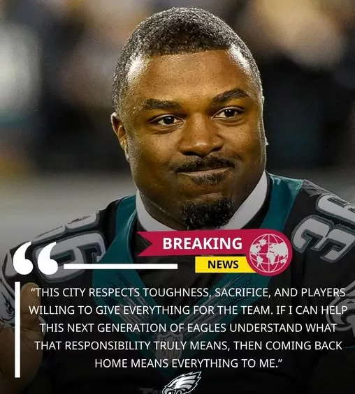 Cover Image for 🦅💚 One of the most beloved players in Eagles history is officially coming home. Former Philadelphia star Brian Westbrook has reportedly returned to the organization in a major leadership role following retirement — and fans already believe his presence could have a huge impact on the next generation of Eagles players. 👀🏈 Westbrook was never just an explosive playmaker. He represented toughness, intelligence, leadership, and versatility during one of the most memorable eras in franchise history. Now, many inside Philadelphia believe his experience and mentorship could help shape the culture of a team still chasing another Super Bowl. 🔥 Fans are especially excited imagining what Westbrook could teach young offensive stars about preparation, professionalism, and winning under pressure. 💥