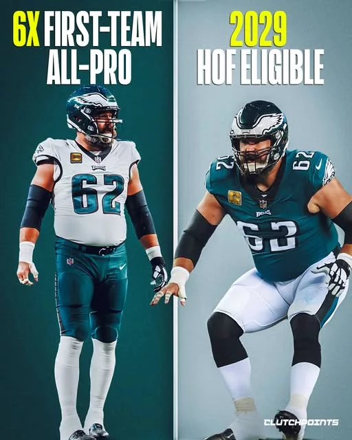 Cover Image for 🦅🏆 Jason Kelce isn’t just headed toward the Hall of Fame — many believe he could become one of the easiest selections Canton has seen in years. The legendary Eagles center completely changed how people view the position, combining elite athleticism, leadership, toughness, and consistency into a career that redefined modern offensive line play. 💪🔥 With 6 First-Team All-Pro selections, a Super Bowl title, and one of the strongest legacies in Philadelphia sports history, Kelce has already built a résumé few centers in NFL history can match. 👀 Now fans are debating an even bigger question: when Kelce becomes eligible in 2029 alongside Fletcher Cox, could both Eagles legends enter Canton together and officially cement one of the greatest eras in franchise history forever? 🏈💚