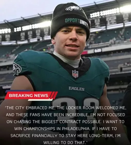 Cover Image for 🚨 SHOCKWAVES IN PHILADELPHIA! 🚨 Just hours after reports surfaced that the Packers had assembled what insiders called an “irresistible” trade package, Cooper DeJean reportedly delivered a response that instantly electrified Eagles fans. Instead of entertaining the possibility of a move, the young defensive star is said to have made one thing clear: Philadelphia is where he wants to be. Even more surprising, sources claim DeJean would be willing to make financial sacrifices on a future deal if it means remaining with the Eagles long-term and continuing to compete for championships in midnight green. For a player whose value continues to skyrocket across the NFL, that message speaks volumes. Now the biggest question in Philadelphia is simple: how far will both sides go to make sure this partnership lasts for years to come?