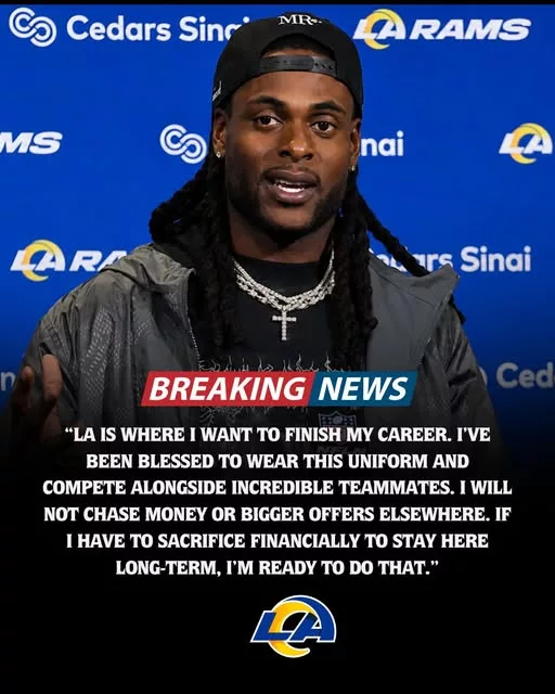 Cover Image for 🚨 DAVANTE ADAMS JUST SENT A POWERFUL MESSAGE TO THE NFL 😳🐏  Only 3 hours after reports surfaced that the Patriots had prepared an “irresistible” trade package, Davante Adams reportedly shocked the league by making one thing crystal clear — he wants to stay in Los Angeles long-term. 💥  According to insiders, Adams is even willing to make financial sacrifices to remain with the Rams, prioritizing loyalty, fit, and unfinished business over chasing the biggest possible payday. 👀  Fans are now calling it a massive statement about his belief in Sean McVay, Matthew Stafford, and the Rams’ championship vision. 🏆  But now the pressure shifts directly onto Los Angeles… will the Rams reward that loyalty with the long-term commitment Adams wants? 🔥