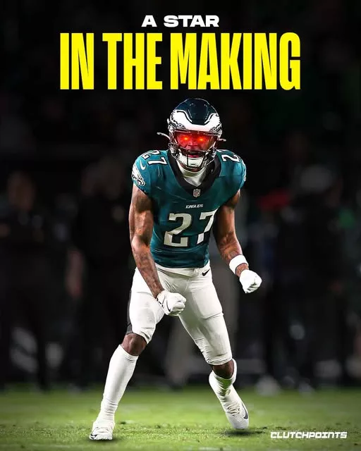 Cover Image for 🦅 QUINYON MITCHELL IS BECOMING A SUPERSTAR IN PHILADELPHIA 🦅  After finishing second in Defensive Rookie of the Year voting, Quinyon Mitchell somehow took his game to another level in Year 2. The young Eagles cornerback emerged as one of the NFL’s most feared defensive backs, earning First-Team All-Pro and Pro Bowl honors while leading the team with 17 passes defended.  What makes his rise even more impressive is that he handled a major role in Philadelphia’s secondary every single week, helping power one of the league’s toughest defenses during the Eagles’ NFC East title run.  At just two seasons into his NFL career, many around the league believe Mitchell is only scratching the surface of his potential.  Could Philadelphia already have the next elite shutdown corner in football?