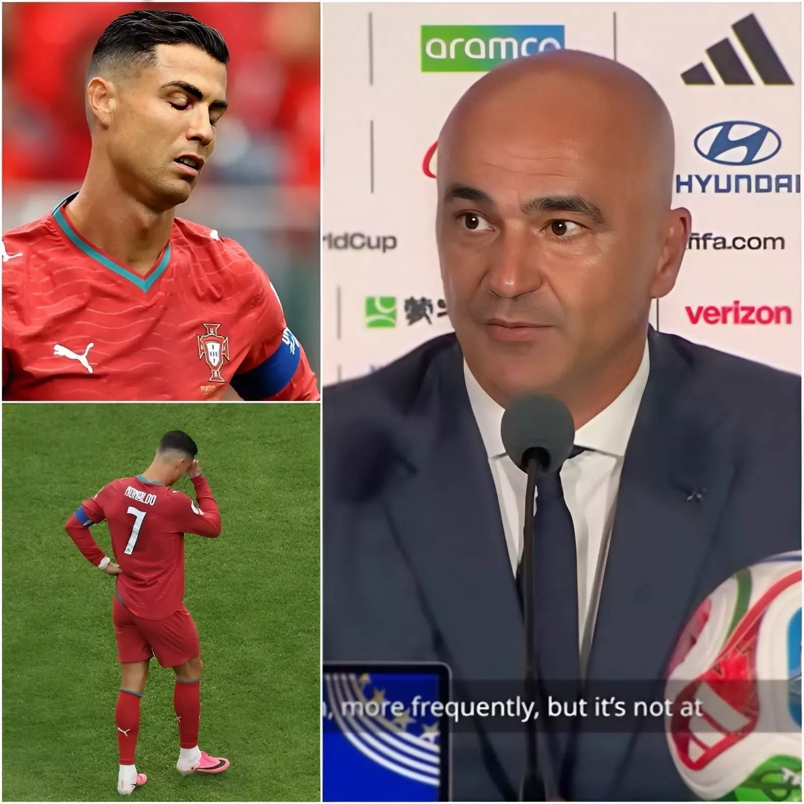 Cover Image for ÚLTIMA HORA: Roberto Martínez Revela a Razão Emocionante por Trás da Exibição de Portugal no Empate com a RD Congo — Adeptos Reagem com Compaixão