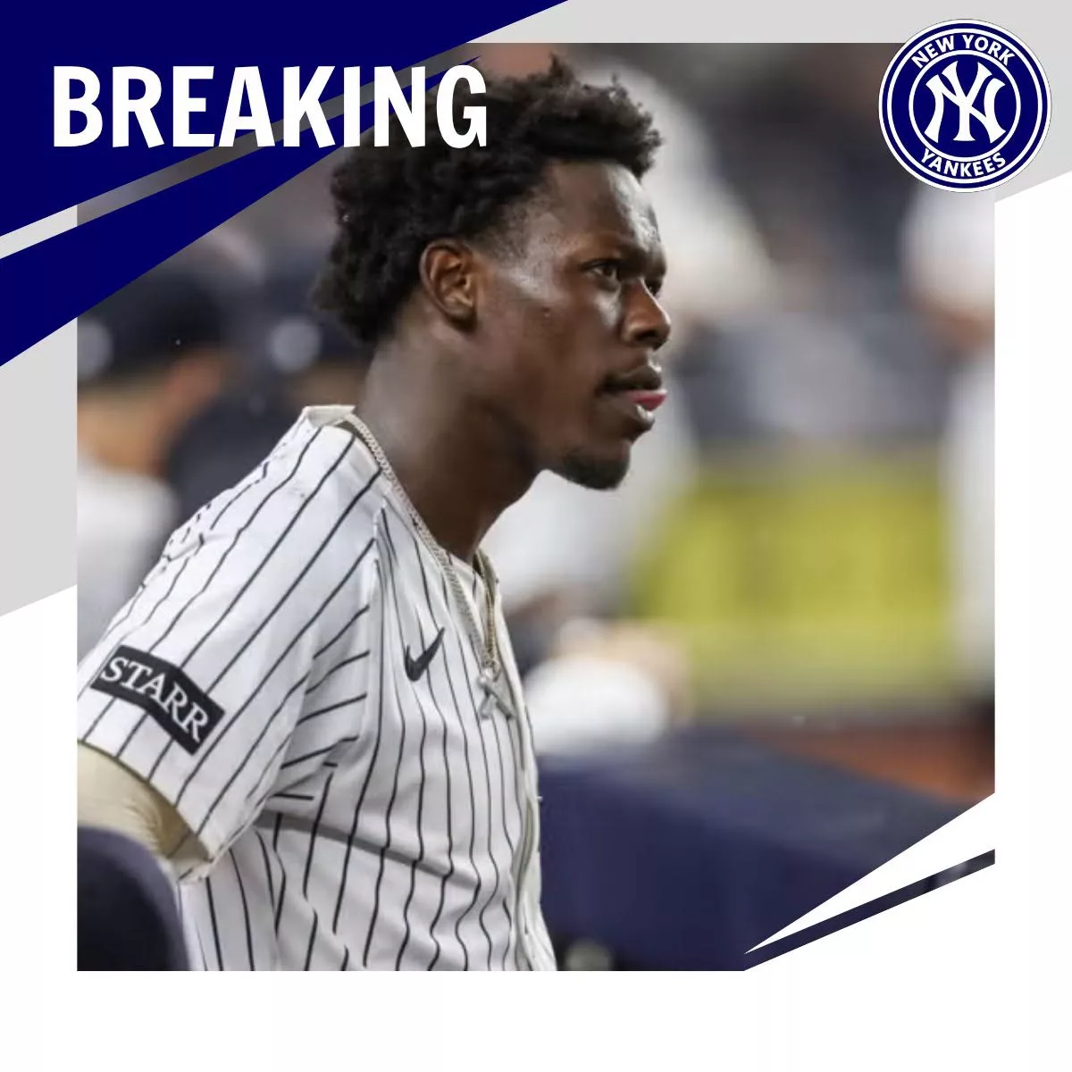 Cover Image for 🚨 YANKEES GET A BOMBSHELL: Jazz Chisholm Jr. Faces Growing Backlash After Injury Exit as Fans Demand Answers