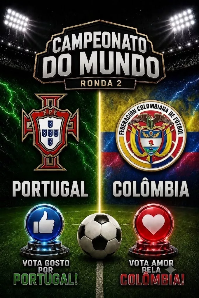 Cover Image for COMO ASSISTIR 🔥: Portugal vs Colômbia — Campeonato do Mundo (Última Jornada da Fase de Grupos, em Disputa Pelo 1.º Lugar do Grupo)