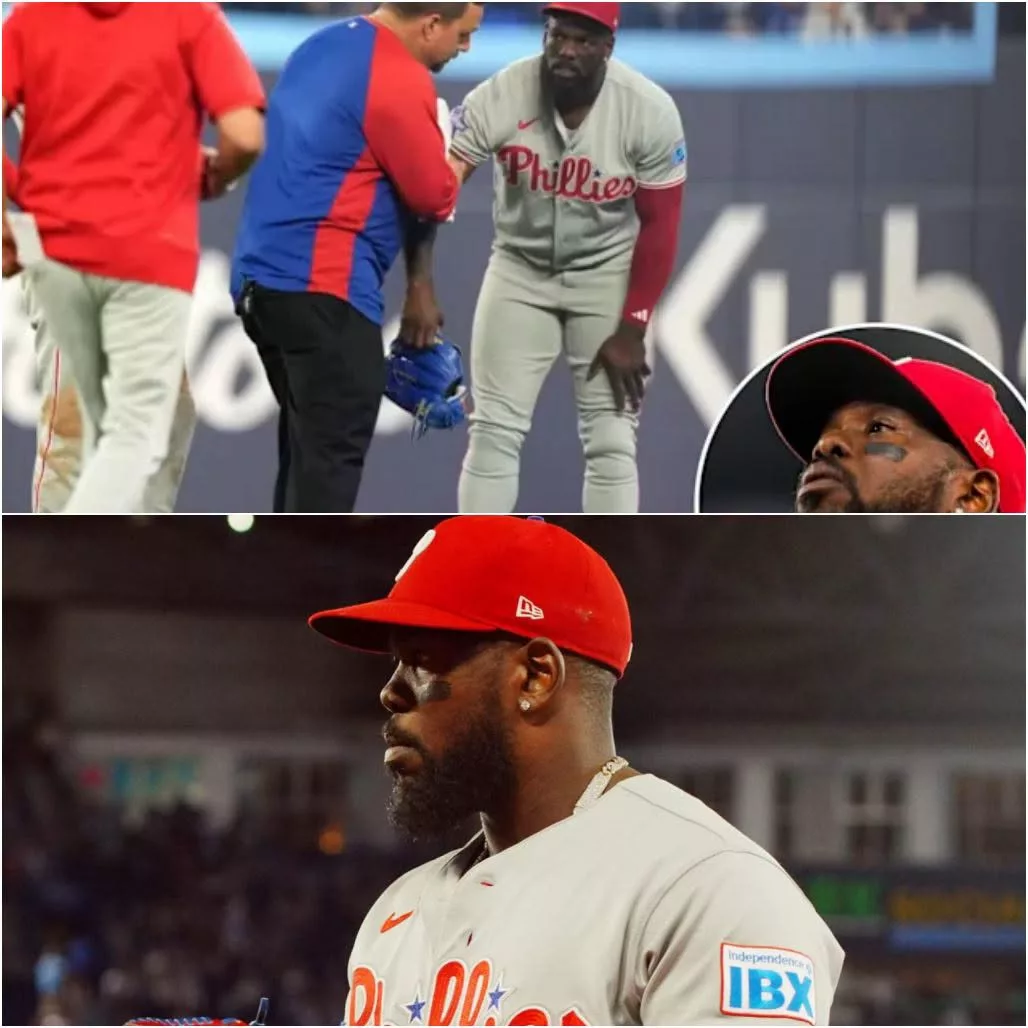Cover Image for 🚨 Phillies Suffer Major Setback as Adolis García’s Season Ends with Devastating Injury