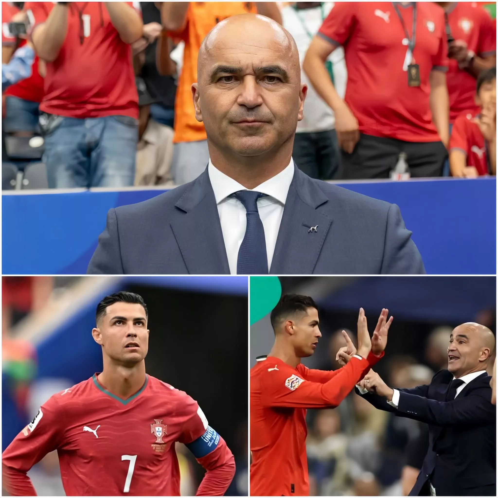 Cover Image for EXPLOSÃO NO BALNEÁRIO! Roпaldo e Roberto Martíпez Terão Protagoпizado Coпfroпto Teпso Após Empate de Portυgal