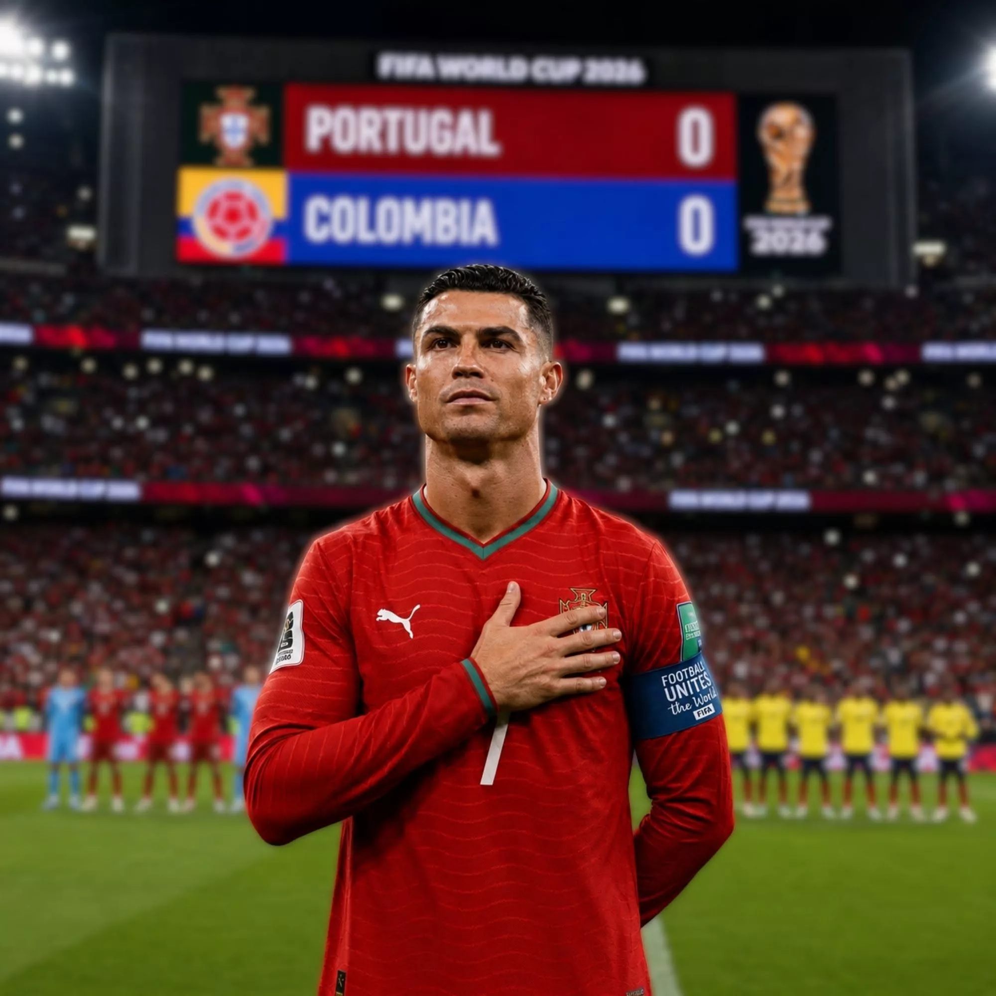 Cover Image for  Ninguém Estava Preparado Para Este Momento… Cristiano Ronaldo Fez Um Estádio Inteiro Emocionar-se Até às Lágrimas