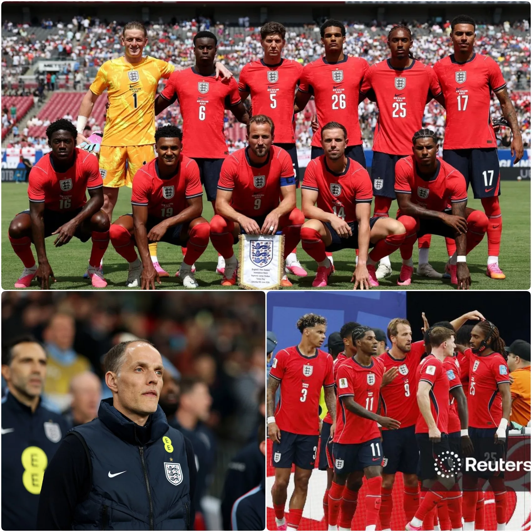 Cover Image for NO ONE EXPECTED IT — BUT ENGLAND’S NATIONAL TEAM SINGING THE ANTHEM AFTER THEIR 2–0 WIN OVER PANAMA LEFT AN ENTIRE STADIUM IN TEARS