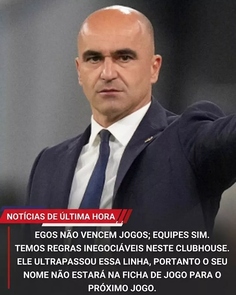 Cover Image for 🚨 ÚLTIMA HORA – NENHUM JOGADOR É MAIOR QUE A EQUIPA!