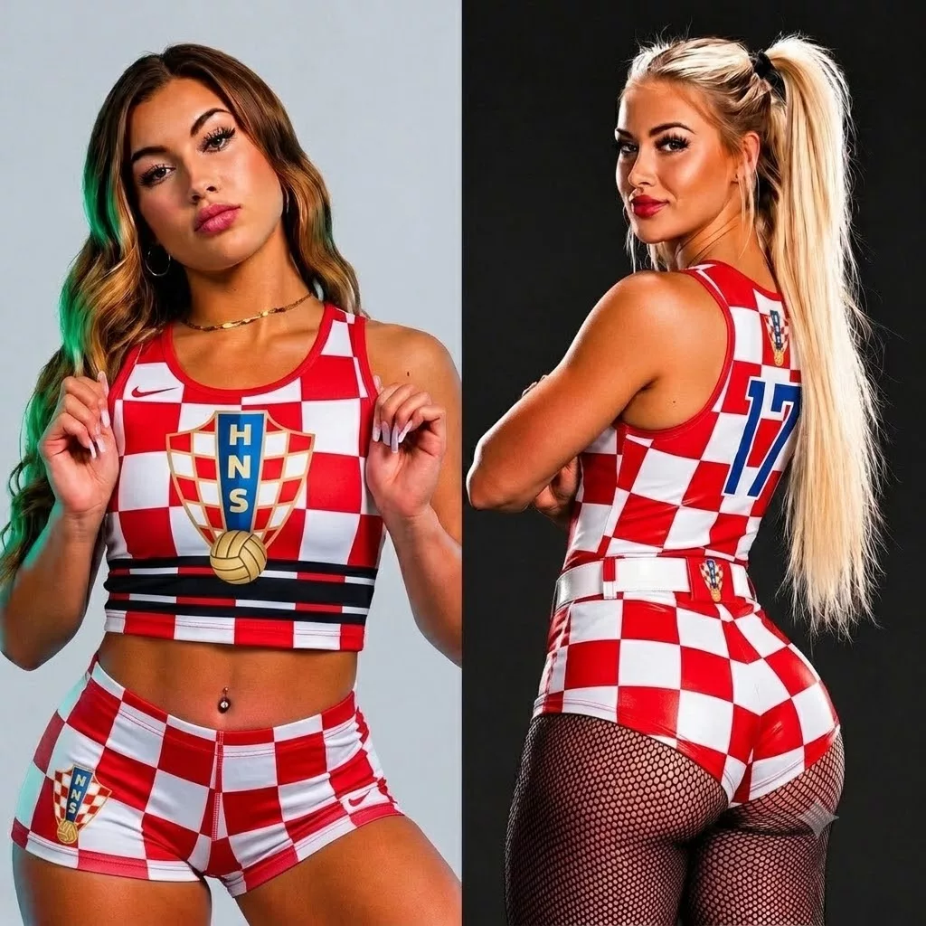 Cover Image for Navijačice hrvatske nogometne reprezentacije izazvale su pravu senzaciju na društvenim mrežama nakon što su objavile odvažno i vrlo otkrivajuće fotografiranje, koje je već prikupilo čak 7 milijuna pregleda na platformi X.
