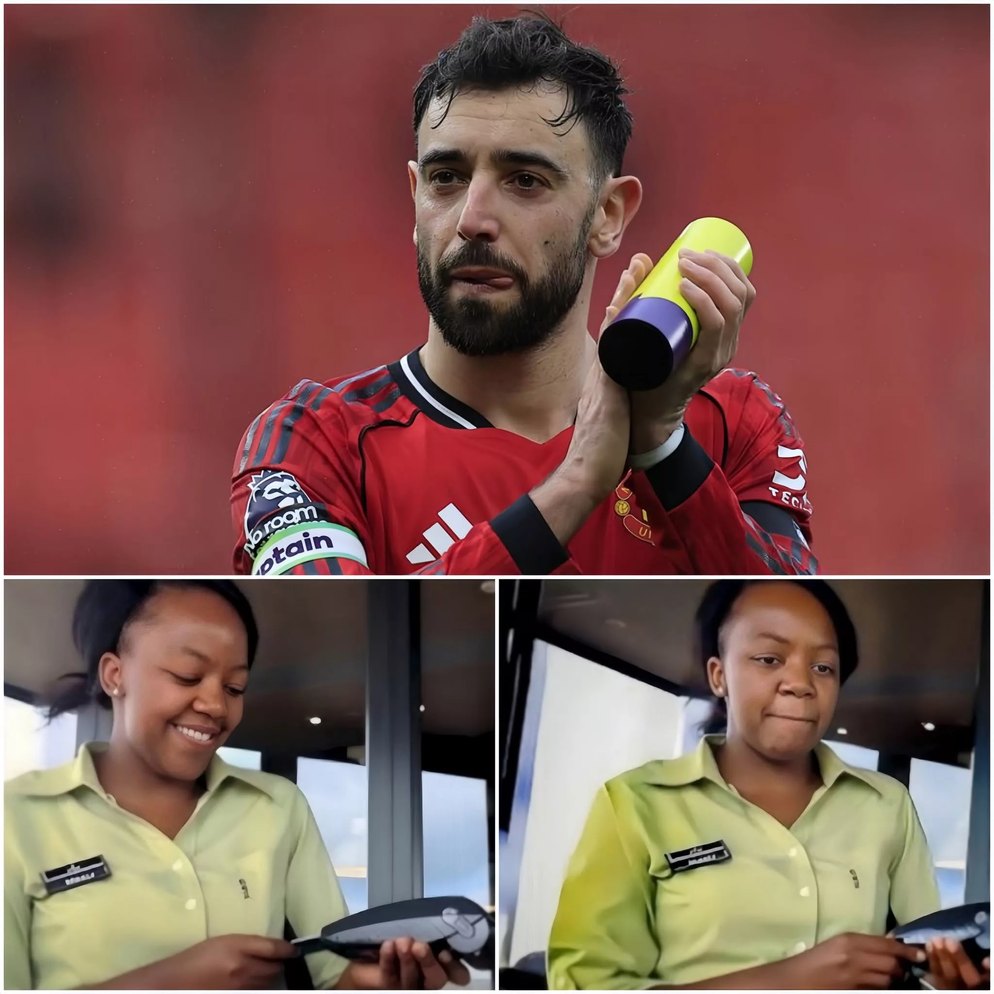 Cover Image for Uma garçonete negra foi demitida por ajudar a estrela portuguesa Bruno Fernandes — mas, no dia seguinte, ela levou o maior choque da sua vida 💗…