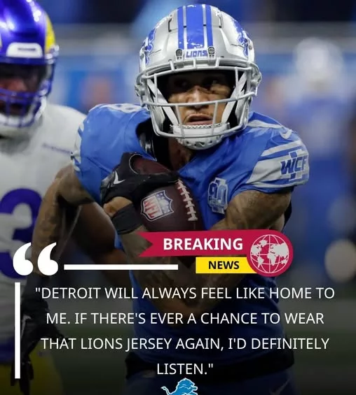 Cover Image for 🦁 HE’S COMING HOME… OR IS HE? 👀  A former Detroit Lions fan favorite is reportedly open to taking a pay cut for one reason and one reason only: a chance to return to Detroit and help finish what Dan Campbell and this team have been building.  In today’s NFL, players rarely leave money on the table. That’s why this rumor has Lions fans buzzing. The idea of a beloved former player coming back—not for a bigger paycheck, but for a shot at bringing a Super Bowl to the Motor City—feels like something straight out of a movie.  Could a reunion really happen? And if it does, would this veteran be the missing piece Detroit needs to finally reach the top?  🔥 One thing is certain: Lions Nation is paying very close attention.