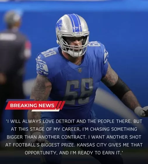 Cover Image for 🦁➡️🏆 SHOCKING DECISION BY A FORMER LIONS CAPTAIN! 🏆➡️🦁  In a move that has Detroit fans talking, a former Lions captain reportedly turned down a $6 million offer from the Lions and instead accepted a deal worth just $3.5 million with the Kansas City Chiefs.  Why would a veteran leave money on the table?  According to speculation, the answer may be simple: opportunity. The chance to secure a larger role and compete for another championship may have outweighed the financial difference. For many veterans, playing time and the opportunity to make a meaningful impact can be worth more than an extra paycheck.  Now fans are left wondering whether Detroit should have done more to keep him—or if this was simply the best move for both sides.  👀 Would you have stayed with the Lions or taken the Chiefs opportunity?