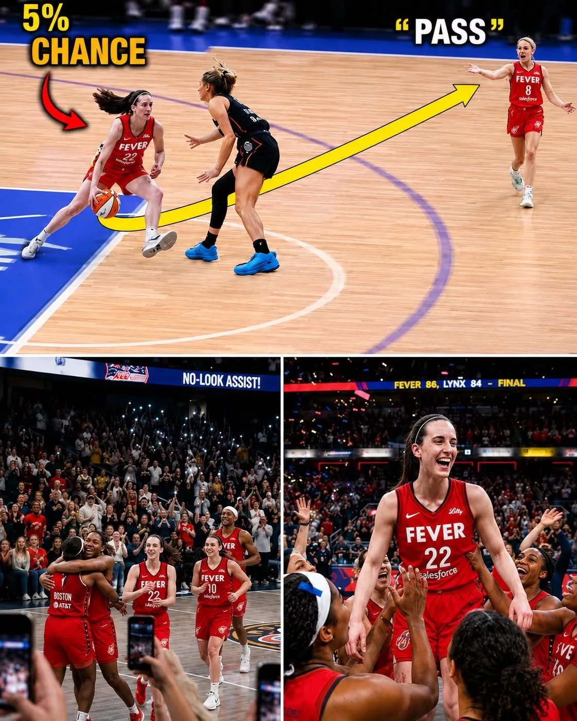 Cover Image for BREAKING NEWS: Caitlin Clark Just Pulled Off a Play Nobody Saw Coming!