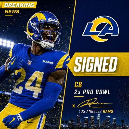 Cover Image for 🐏🚨 JUST HOURS AFTER PARTING WAYS WITH THE BUFFALO BILLS, a two-time Pro Bowl cornerback may already have his sights set on Los Angeles.  According to reports, the veteran defender is determined to continue chasing the one accomplishment that has eluded him throughout an impressive NFL career: a Super Bowl ring. With the Rams widely viewed as one of the NFC’s rising contenders, speculation is rapidly growing that Los Angeles could become his next destination.  The timing has caught the attention of fans across the league. Why the Rams? What role could he play in their defense? And could this experienced playmaker be the missing piece for a championship run?  👀👇 The full story is creating major buzz throughout Rams Nation and beyond.