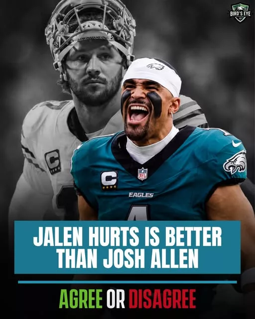 Cover Image for 🏈🔥 One puts up MVP-caliber numbers every season. The other seems to find a way to win when the pressure is at its highest.  Josh Allen has the cannon arm, jaw-dropping highlights, and statistical production that can take over a game in an instant. Meanwhile, Jalen Hurts continues to silence doubters with leadership, toughness, and a growing résumé of playoff success.  If you’re building a franchise today, who are you choosing?  Do you take the quarterback with the explosive numbers and game-changing talent? Or the proven winner who consistently delivers when championships are on the line?  There may not be a wrong answer—but there will definitely be a debate. 👀👇  👉 Drop your pick and tell us why. Hurts or Allen?
