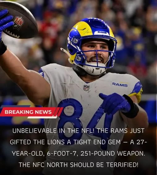 Cover Image for 🚨🦁 UNBELIEVABLE MOVE OR OFFSEASON MASTERSTROKE?  A surprising development has Lions fans buzzing after reports linked Detroit to a towering 6-foot-7, 251-pound tight end with the size, athleticism, and red-zone potential to become a serious matchup nightmare.  If the move lives up to the hype, the Lions could be adding another dangerous weapon to an offense that already keeps defensive coordinators awake at night. Imagine opposing defenses trying to account for Detroit’s playmakers while also dealing with a massive target who can stretch the field and dominate contested catches.  🔥 A new red-zone threat? 🏈 The perfect complement to Detroit’s offense? 😳 A move the rest of the NFC North didn’t see coming?  Fans are already debating whether this could become one of the most underrated additions of the offseason.  👇 Full story and reactions in the comments!