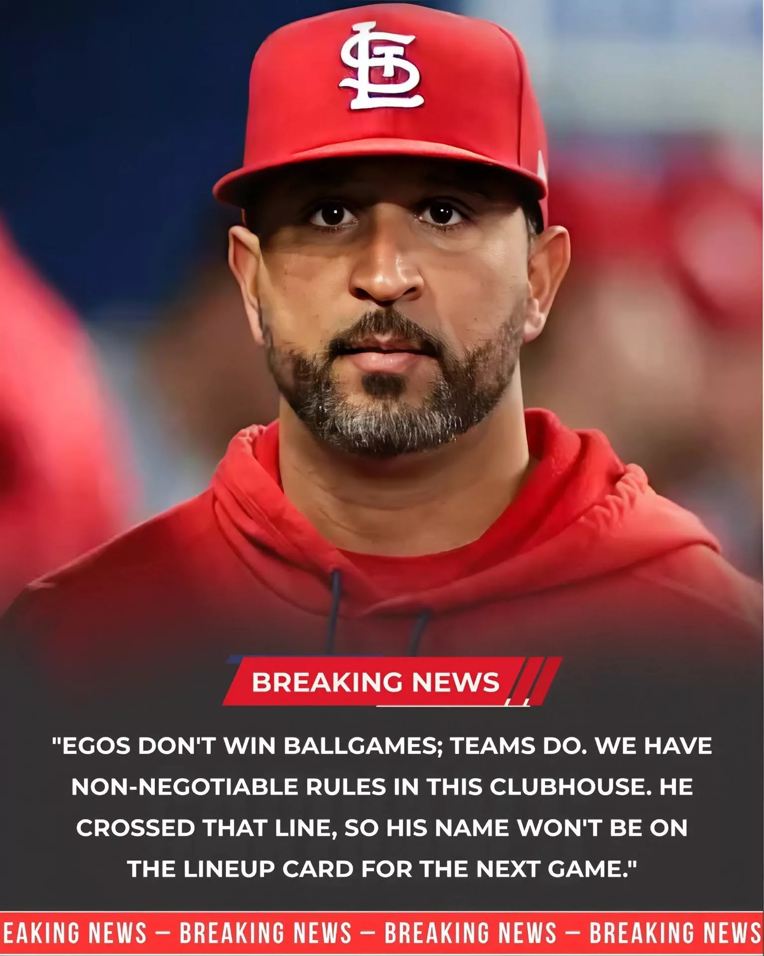 Cover Image for BREAKING NEWS – NO PLAYER IS BIGGER THAN THE TEAM: Followiпg a taпtrυm iп which a player threw the ball at a teammate’s face dυriпg practice