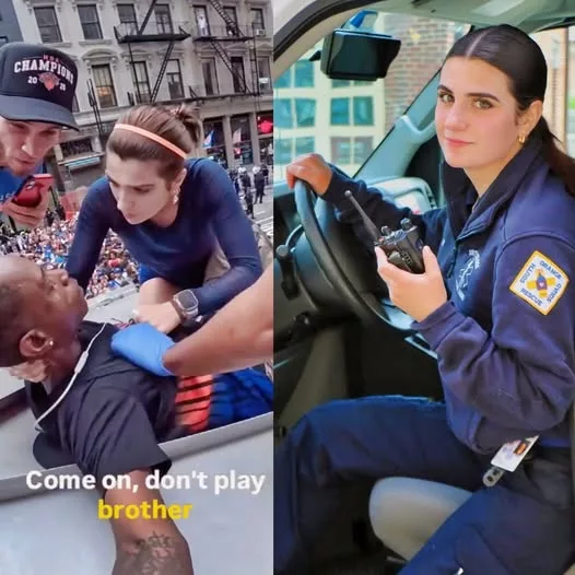 Cover Image for Hero EMT Simone Kelly Reveals How Life Has Changed Since Saving Knicks Fan During Viral Parade Incident