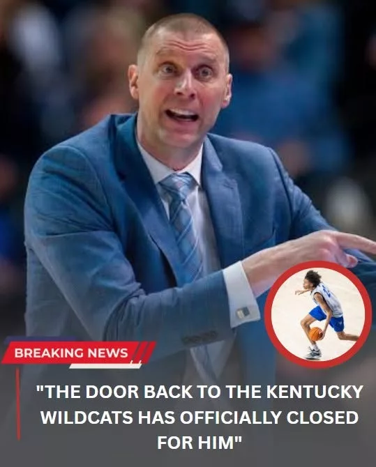 Cover Image for SHOCK: Kentucky head coach Mark Pope has caused a stir after confirming that a player has been removed from the team and will never return. According to Pope, the player consistently caused trouble in the locker room, disrupted team spirit, and was involved in several serious internal conflicts.