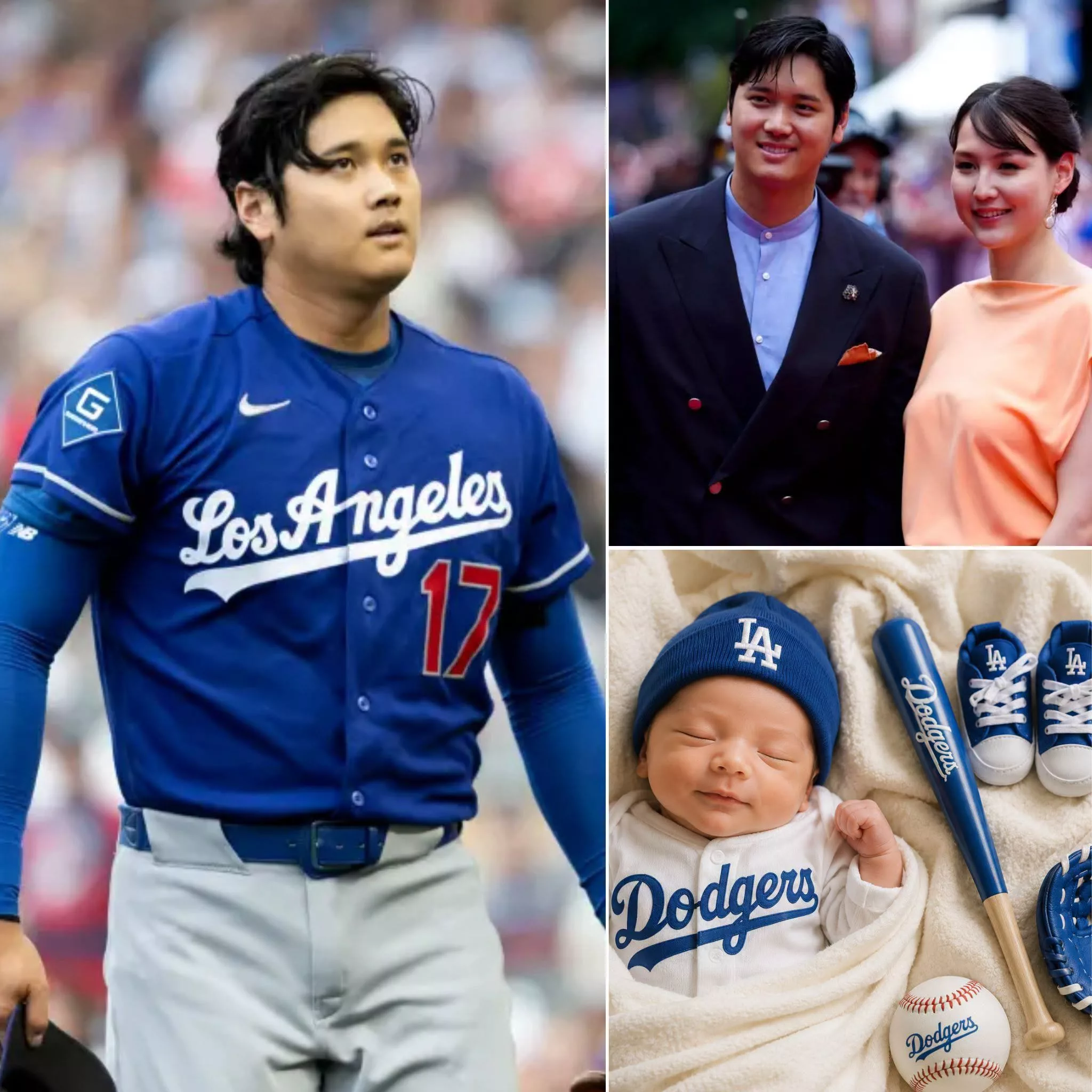 Cover Image for BREAKING NEWS: Shohei Ohtani reveals his newborn son – and makes a touching promise: “If he wants to play baseball… I’ll be his first manager.”