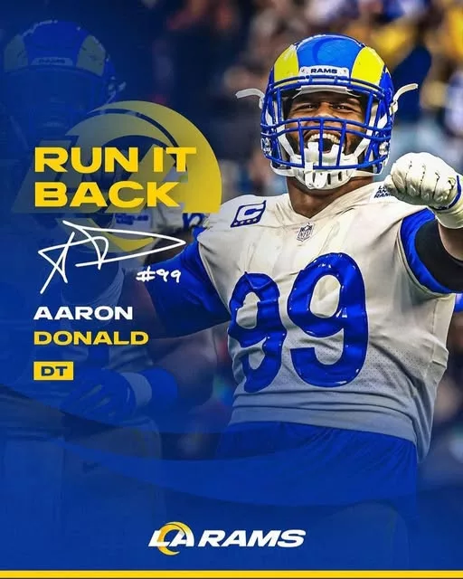 Cover Image for 🚨🐏 AARON DONALD TO THE RAMS? THE NFL WORLD IS BUZZING!  Just when Rams fans thought the Aaron Donald chapter was closed forever, a stunning new report has reignited hope across Los Angeles. According to recent discussions surrounding the team, momentum is reportedly building around the possibility of the future Hall of Famer ending his retirement and returning to the Rams.  Imagine a defensive front featuring Aaron Donald alongside Myles Garrett. 😳🔥  While no final decision has been made, the growing speculation has already sent shockwaves through the NFL and sparked excitement throughout Rams Nation.  🏆 Could one of the greatest defenders in league history really be preparing for one more run? 👇 Full details and fan reactions in the comments!