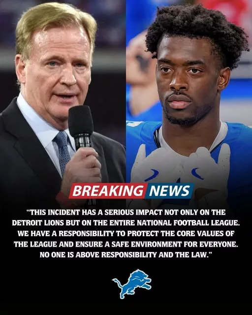 Cover Image for 🚨🦁 SAD NEWS: A developing situation involving a young Lions star has NFL fans talking across the country.  Reports indicate that the league has opened a review related to serious allegations surrounding the former first-round cornerback, raising questions about what could come next for one of Detroit’s most promising young defenders. While the legal process remains ongoing and no conclusions have been reached, speculation is already growing regarding the potential impact on his football future.  At just 23 years old, the stakes could not be higher. Fans, analysts, and league observers are all waiting for more information as the story continues to unfold.  👀 What could this mean for the player, the Lions, and the upcoming season?  👇 Full details, reactions, and the latest developments are in the comments.