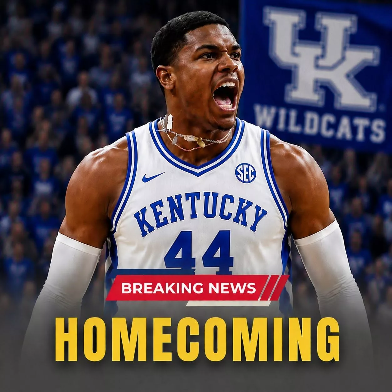 Cover Image for HE’S BACK: The 5-Star Superstar Returns to Kentucky Wildcats men’s basketball — And the Entire College Basketball World Is Already Trembling in Fear