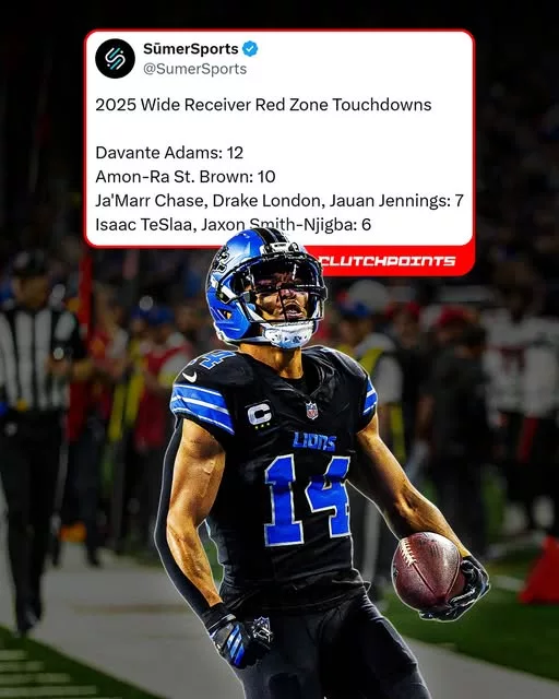 Cover Image for 🦁🔥 WHEN THE FIELD SHRINKS, AMON-RA ST. BROWN GETS EVEN MORE DANGEROUS.  Defenses know the ball could be coming his way. The coverage gets tighter. The windows get smaller. Yet somehow, Amon-Ra St. Brown always seems to find just enough space to make a play.  That’s what separates good receivers from elite ones.  Time and time again, Detroit’s star playmaker has proven he can deliver when the Lions need him most, especially inside the red zone where touchdowns matter more than yards. His ability to create separation, secure tough catches, and finish drives has become one of the biggest reasons Detroit’s offense remains among the NFL’s most feared units.  🏈 Reliable. 🔥 Clutch. 🦁 Built for big moments.  👇 Is Amon-Ra the most underrated superstar in the NFL? Tell us why in the comments!