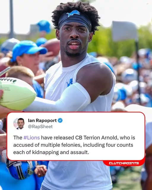 Cover Image for 🚨🦁 A SHOCKING DEVELOPMENT HAS LIONS FANS ASKING TOUGH QUESTIONS.  Reports surrounding Terrion Arnold have created uncertainty about his future in Detroit, and the conversation is growing more intense by the day. If the allegations and legal challenges ultimately lead to major disciplinary action, the Lions could be forced to make difficult decisions regarding one of their young defensive talents.  For a team with Super Bowl aspirations, any off-field controversy involving a key player immediately becomes a major storyline. Fans are now wondering what this could mean for Detroit’s secondary, the locker room, and the franchise’s long-term plans.  ⚖️ What happens next? 🏈 How could this impact the Lions’ defense? 😮 Could Detroit be forced into a major roster decision?  With emotions running high and questions still unanswered, all eyes remain on what comes next.  👇 Full story and fan reactions in the comments.