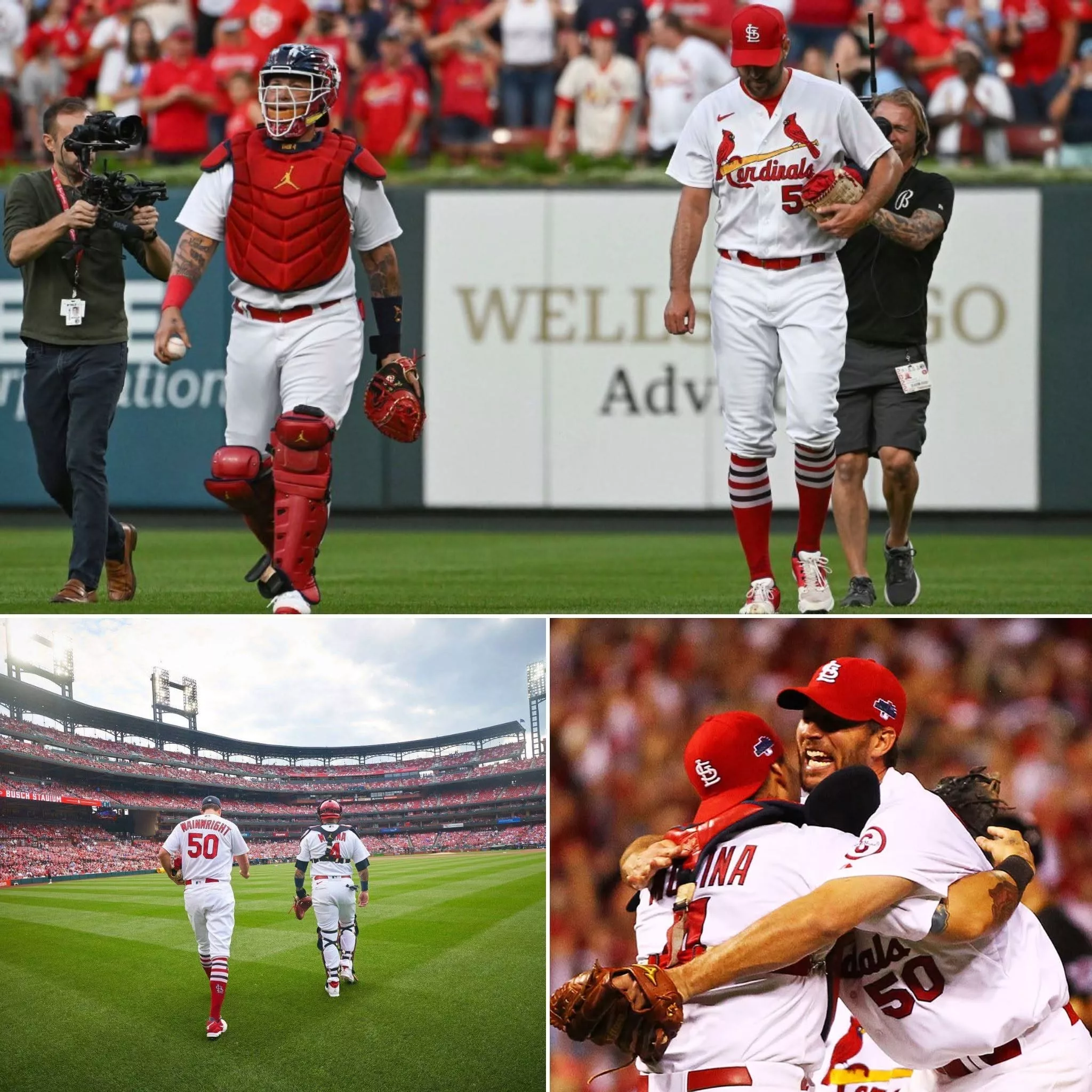Cover Image for BREAKING: YADIER MOLINA AND ADAM WAINWRIGHT OFFICIALLY RETURN TO THE CARDINALS IN AUGUST – THE LEGENDARY DUO READY TO IGNITE THEIR OCTOBER DREAM AT ST. LOUIS. y1