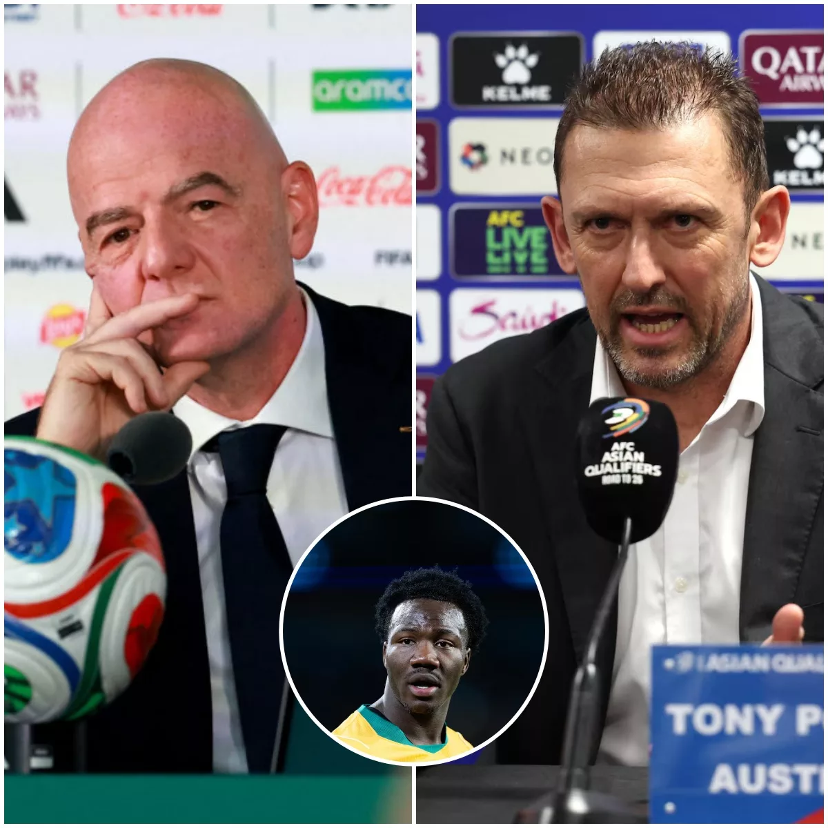 Cover Image for BREAKING: After midfielder Nestory Irankunda was handed a $20,000 fine by FIFA for publicly criticizing match officials following Australia’s World Cup defeat to the United States, Socceroos head coach Tony Popovic responded with five words that stunned the football world.