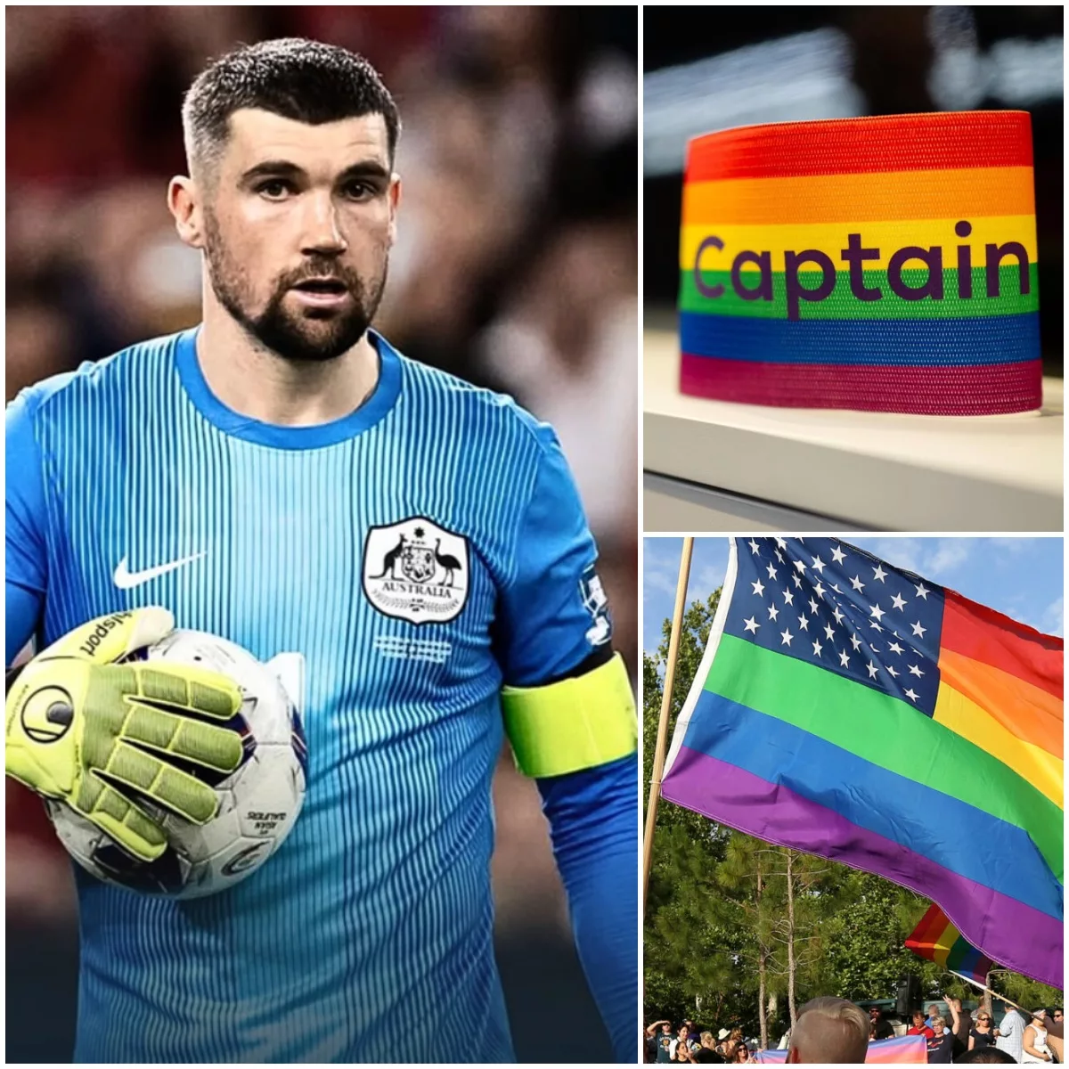 Cover Image for OFFICIAL: Mathew Ryan Explains Decision Not to Wear LGBT Rainbow Symbol — “My Focus Is on Representing Australia and Playing Football”