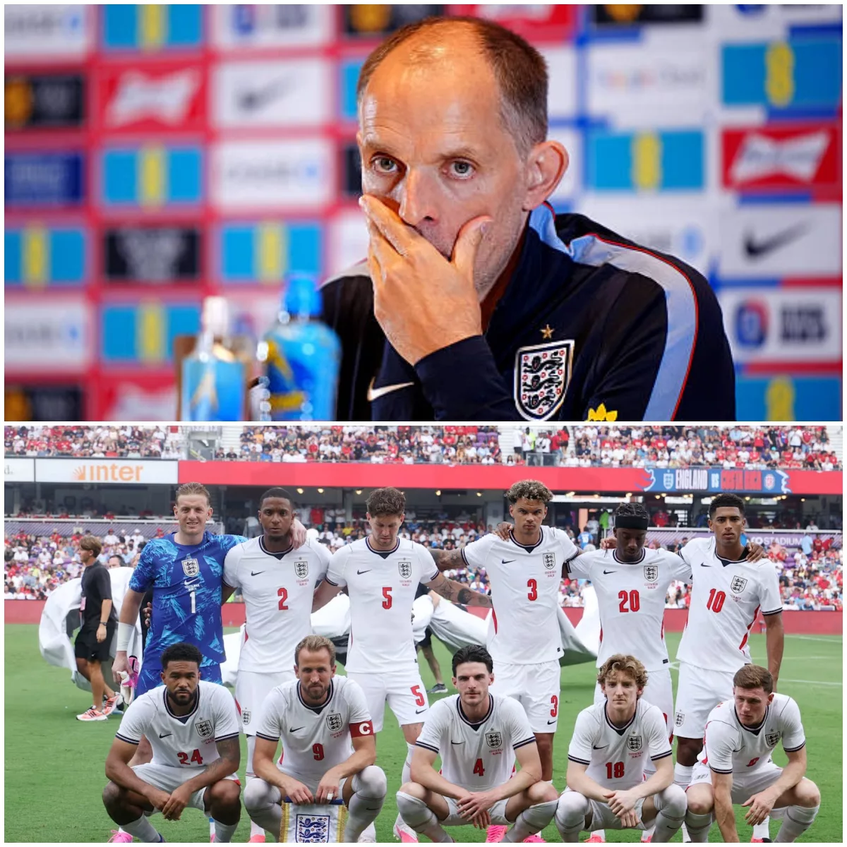 Cover Image for SHOCK DECISION: Thomas Tuchel Drops Three England Stars Ahead of Crucial World Cup Clash Against Croatia — Fans Erupt in Anger