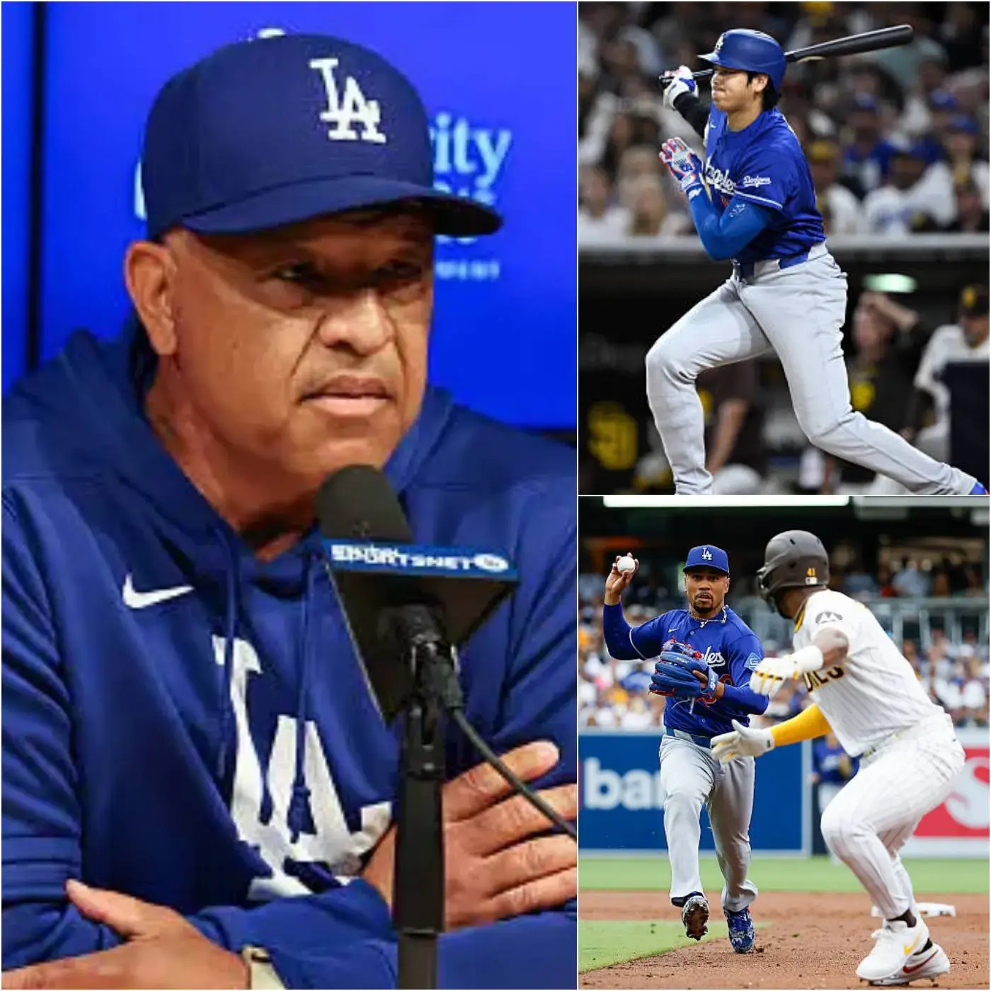 Cover Image for “FOR ME, HE IS THE BEST PLAYER IN THE DODGERS RIGHT NOW!” Los Angeles Dodgers manager Dave Roberts surprised everyone by praising a player after the Dodgers’ dominant 15-3 victory over the Padres