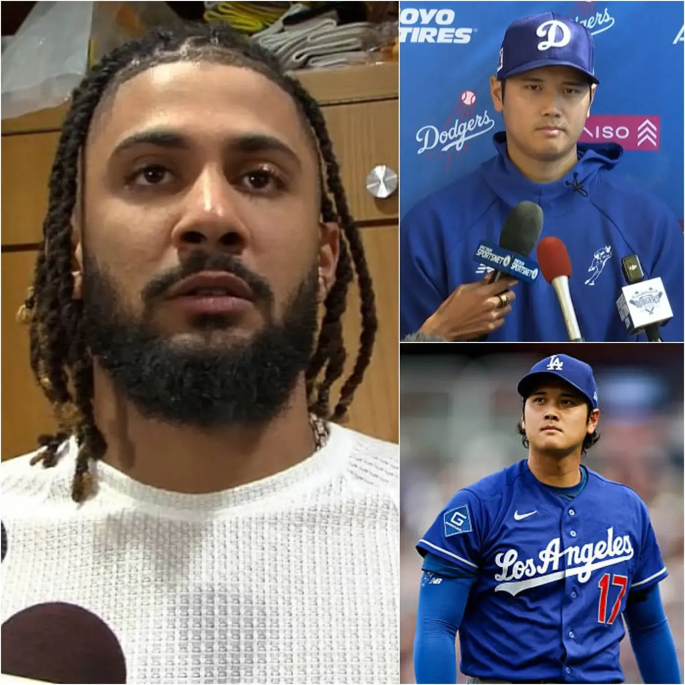 Cover Image for «GET OUT, CHEATER, TRAITOR OF BASEBALL!» Immediately after the Padres’ 3-15 defeat to the Dodgers, Padres star Fernando Tatís Jr., his face flushed with rage, suddenly pointed at Shohei Ohtani