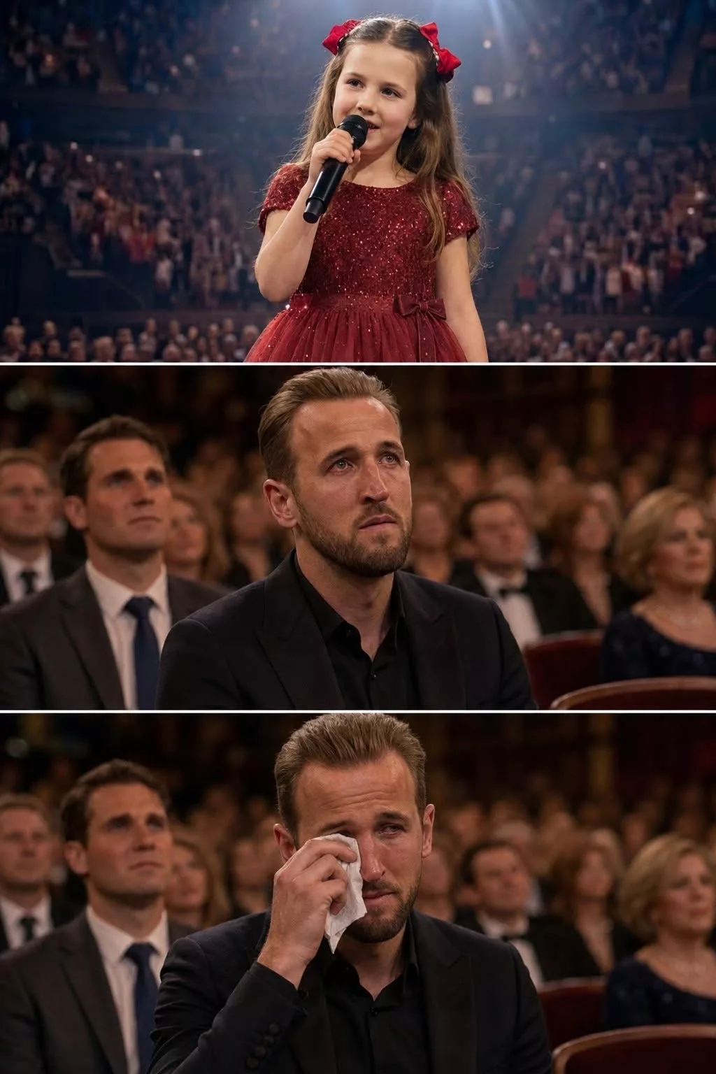 Cover Image for Harry Kane Moved to Tears as Daughter Vivienne Delivers an Unforgettable Musical Tribute