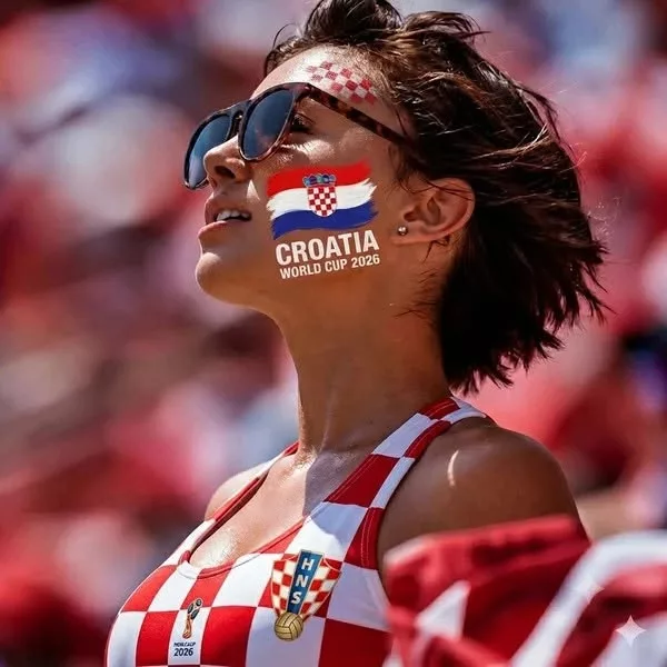 Cover Image for Zapanjujuća navijačica Hrvatske nogometne reprezentacije u USA bikiniju službeno je “osvojila” Svjetsko prvenstvo 2026 — viralna fotografija eksplodira na internetu [FOTOGRAFIJA]