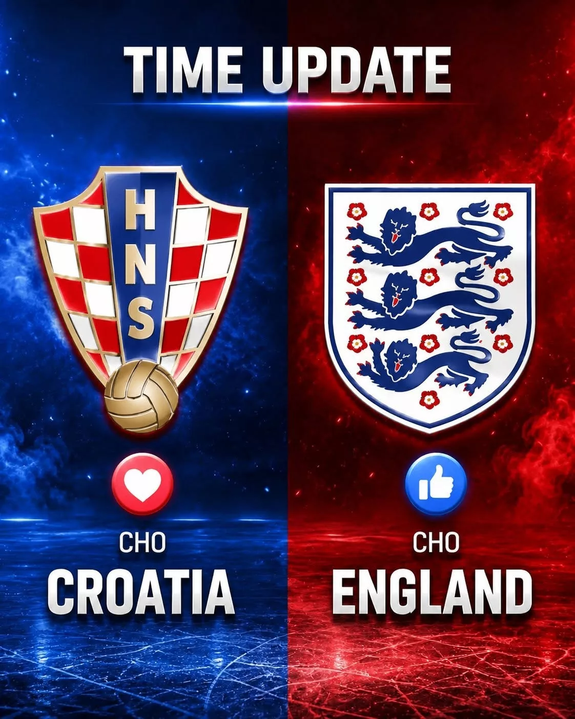Cover Image for UDARNO: OBJAVLJENO NOVO VRIJEME POČETKA UTAKMICE — TV raspored se mijenja za veliki okršaj Hrvatske protiv Engleske!