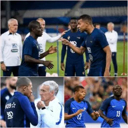 CHOC : Juste avant le match France-Irak, une vive altercation aurait éclaté entre Kylian Mbappé et N'Golo Kanté à l'entraînement.