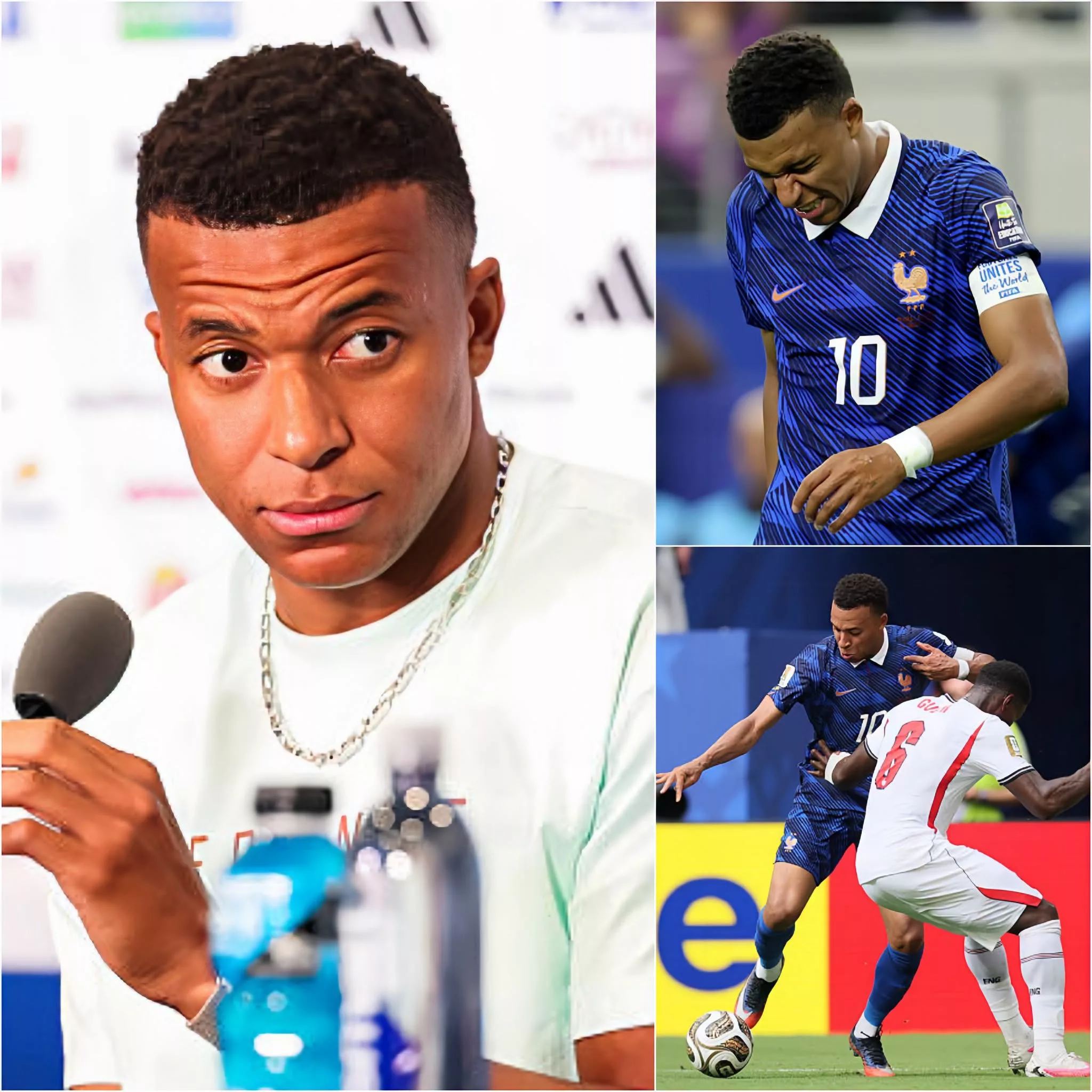 Cover Image for « MÊME SI TOUTE LA FRANCE S’AGENOUILLE POUR ME DEMANDER DE RESTER, JE NE PORTERAI PLUS JAMAIS LE MAILLOT DES BLEUS ! » Kylian Mbappé aurait créé une véritable onde de choc en annonçant que la Coupe du Monde 2026