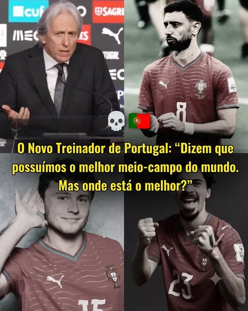 Cover Image for 💀🇵🇹 JUST TWO HOURS AFTER TAKING CHARGE, JORGE JESUS DELIVERS A BRUTAL WARNING TO PORTUGAL’S MIDFIELD