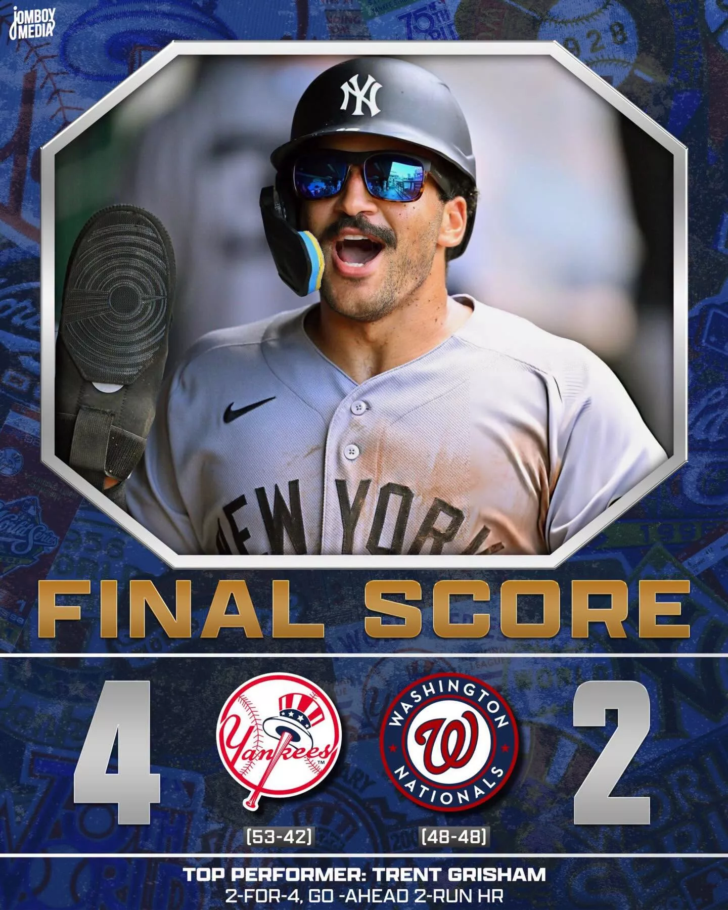 Cover Image for 🚨 BREAKING NEWS: Yankees Rally Late Once Again, Stunning Opponents to Secure Their Second Straight Comeback Victory