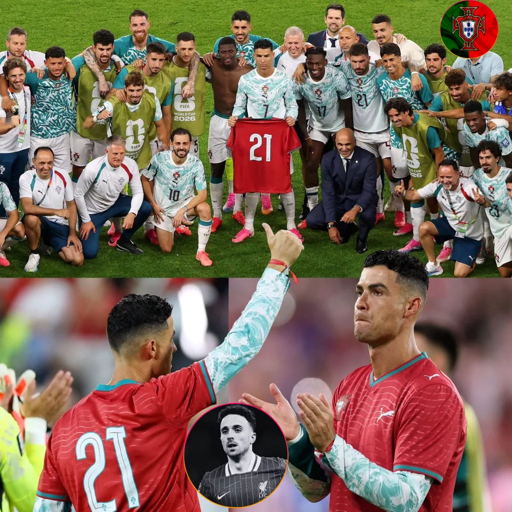 Cover Image for 💔🇵🇹 Há vitórias que ficam registadas na história pelos troféus conquistados. Outras, porém, permanecem para sempre na memória porque carregam consigo um significado muito mais profundo do que qualquer resultado. Para Portugal, este foi um desses dias. Um dia em que o futebol se confundiu com a saudade, a amizade e a eterna lembrança de Diogo Jota.