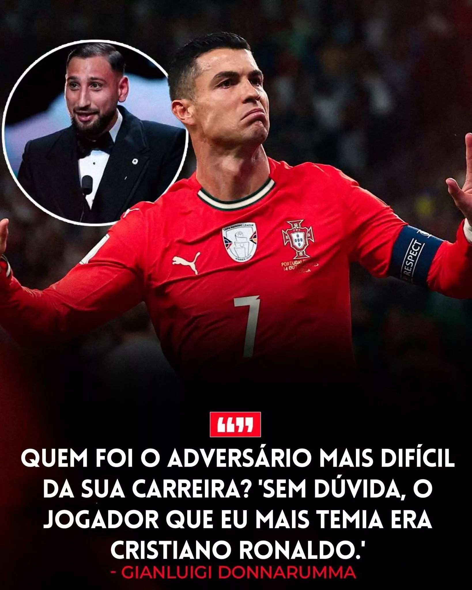 Cover Image for 👀 O NOME QUE DONNARUMMA NUNCA QUERIA VER DO OUTRO LADO DO CAMPO…