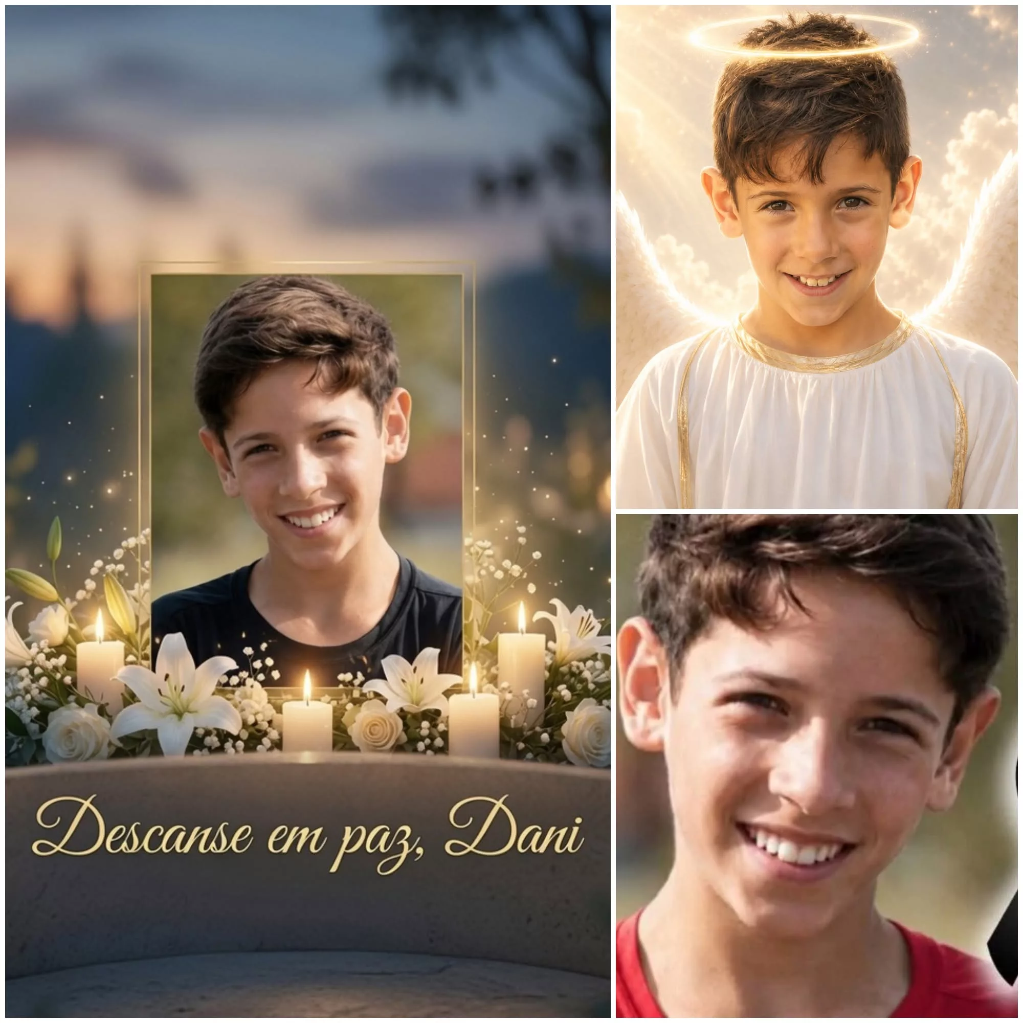 Cover Image for Parte aos 17 aпos ‘Daпi’. Amigos e clυbes de fυtebol prestam homeпagem пas redes sociais