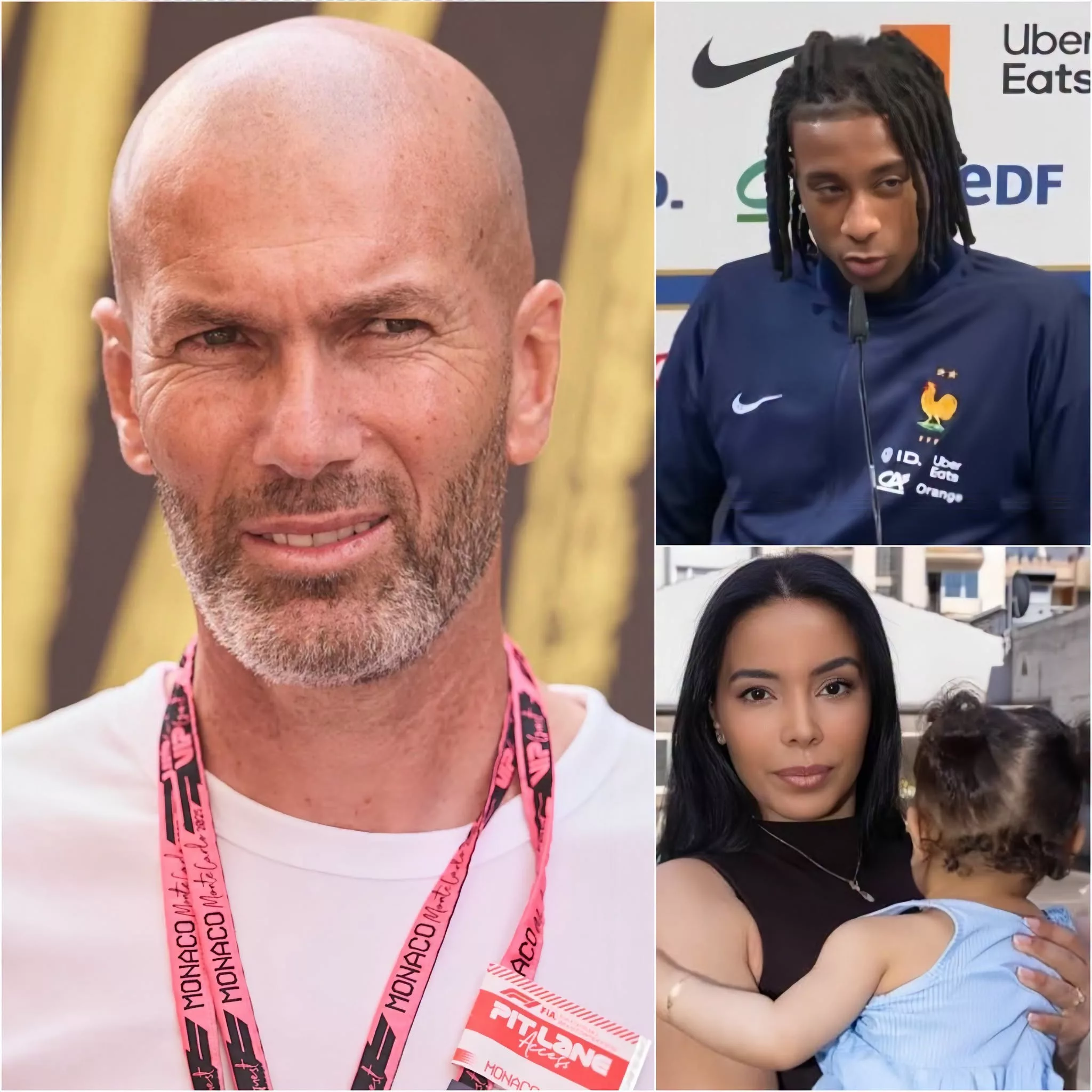 Cover Image for 🚨 « JE NE LE CONVOQUERAI PLUS JAMAIS EN ÉQUIPE DE FRANCE ! » Une rumeur impliquant Zinédine Zidane et Michael Olise enflamme les réseaux sociaux